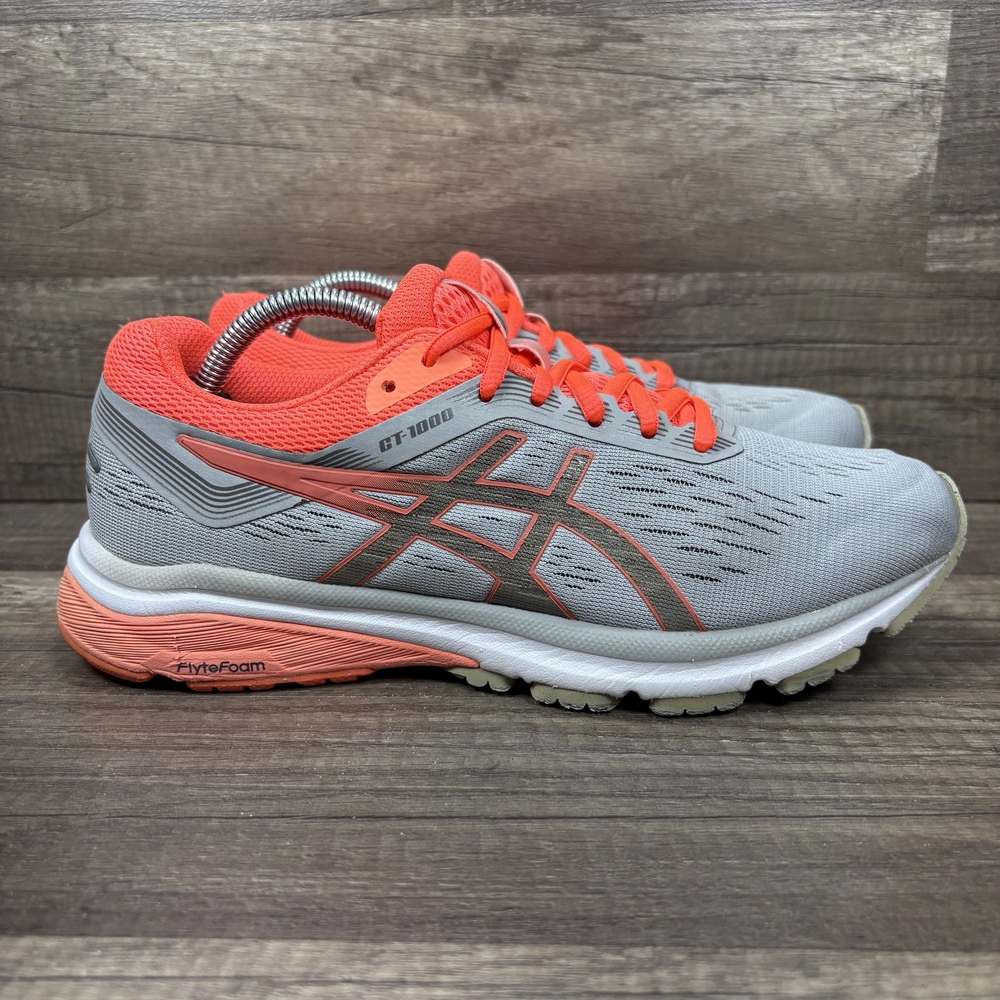 Asics Gt-1000 Gray Pink Womens Us Size Eur 39 1012a030